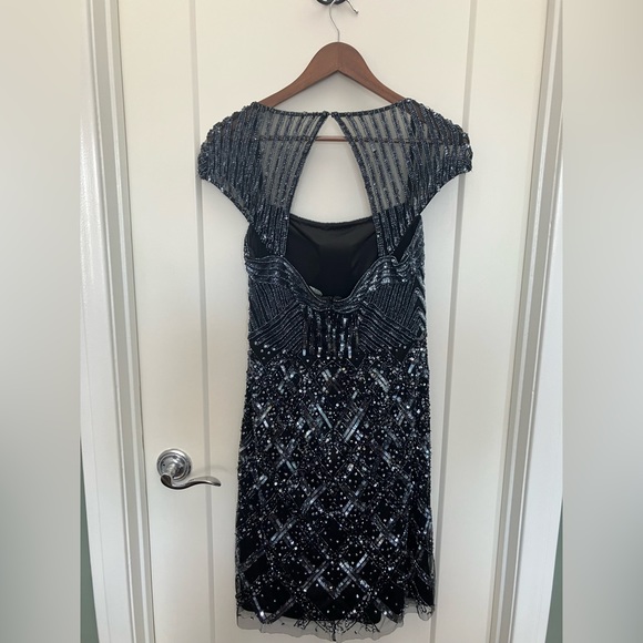 Adrianna Papell Beaded Gown - Picture 3 of 8